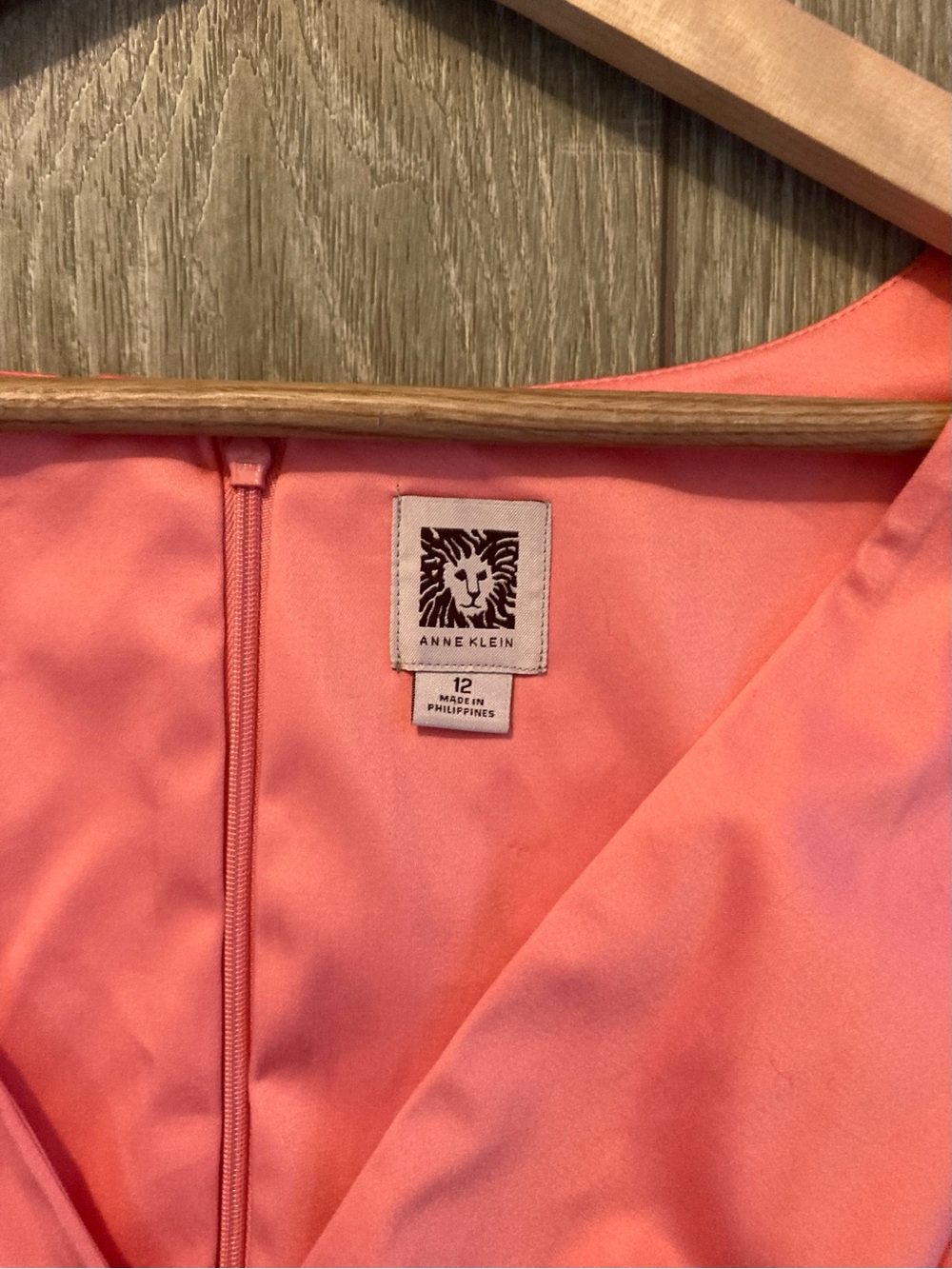 Anne Klein Coral Sleeveless Sheath Dress - Picture 3 of 7